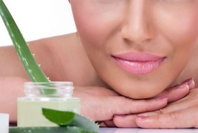 Aloe vera para los labios secos