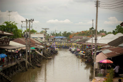 Mercado flotante de Bangkok