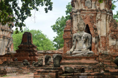 Templos budistas Ayutthaya