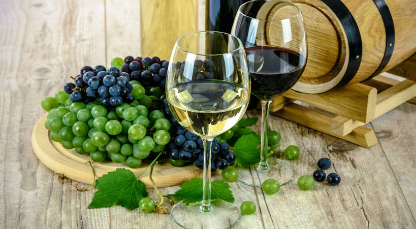Vinos y uvas para cocinar
