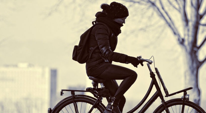 Ir en bicicleta