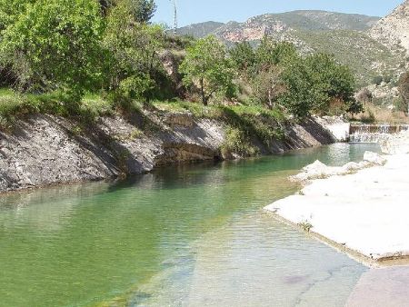 Paseo en el río Sot con niños