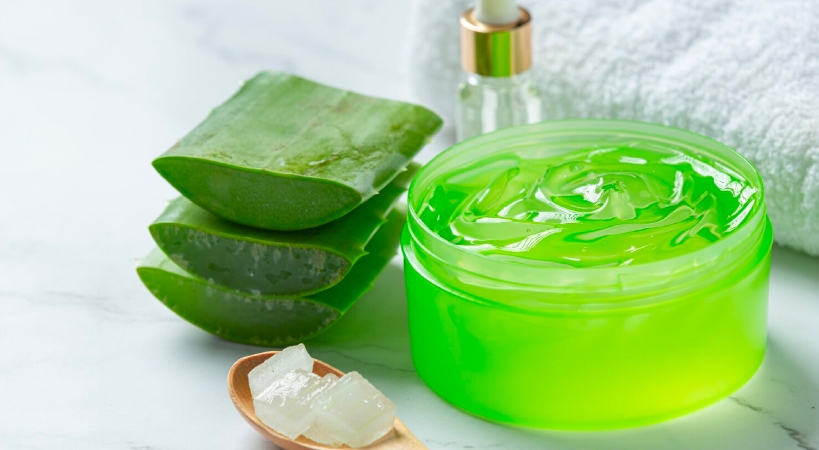 Cosmética natural con aloe vera